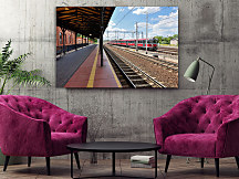 Obraz Koľajnice 1423